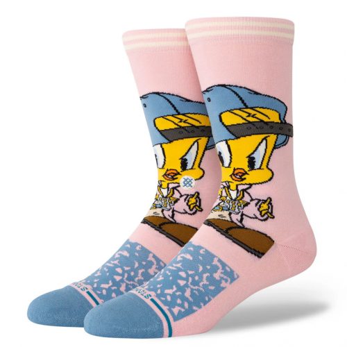 Stance Tweety Crew PNK M