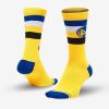 STANCE NBA GOLDEN STATE WARRIORS ST CREW YELLOW