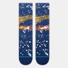 STANCE OVERSPRAY GOLDEN STATE WARRIORS NAVY L