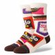 STANCE WONKA BARS BROWN L