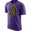 NIKE X NBA LOS ANGELES LAKERS M NK DRY TEE CITY EDITION COURT PURPLE