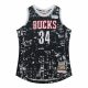 MITCHELL & NESS ALL-STAR (NBA) NBA WORLD RISING STARS JERSEY ALL-STAR 2015 GIANN BLACK/WHITE