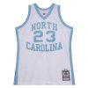 MITCHELL & NESS UNIVERSITY OF NORTH CAROLINA MICHAEL JORDAN 83' AUTHENTIC JERSEY WHITE