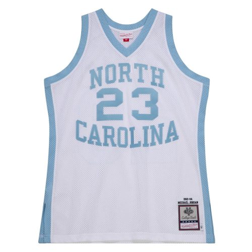 MITCHELL & NESS UNIVERSITY OF NORTH CAROLINA MICHAEL JORDAN 83' AUTHENTIC JERSEY WHITE