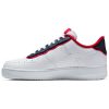 NIKE AIR FORCE 1 '07 LV8 1 WHITE/WHITE-OBSIDIAN-UNIVERSITY RED