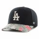 47 MLB Los Angeles Dodgers Coastal Floral Snap MVP DP BLACK ONE