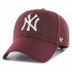 47 MLB New York Yankees MVP SNAPBACK DARK MAROON ONE