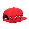 Mitchell & Ness Multi Logo Snapback Chicago Bulls RED