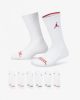 JORDAN KIDS JORDAN LEGEND CREW 6PK WHITE