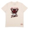 MITCHELL & NESS CHICAGO BULLS NBA FINAL SECONDS TEE SAND M