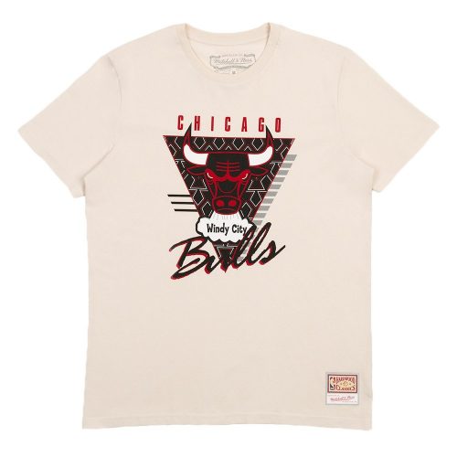 MITCHELL & NESS CHICAGO BULLS NBA FINAL SECONDS TEE SAND M