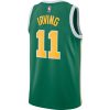 NBA X NIKE BOSTON CELTICS KYRIE IRVING M NK SWINGMAN FLIP JERSEY CLOVER/WHITE/YELLOW