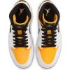 AIR JORDAN 1 MID WMNS WHITE/BLACK-UNIVERSITY GOLD