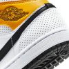 AIR JORDAN 1 MID WMNS WHITE/BLACK-UNIVERSITY GOLD