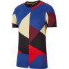 NIKE KYRIE DRI-FIT TEE WHITE/BLACK/DEEP ROYAL BLUE/HABANERO RED