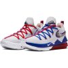 NIKE LEBRON XVII LOW WHITE/WHITE-UNIVERSITY RED-GAME ROYAL