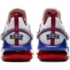 NIKE LEBRON XVII LOW WHITE/WHITE-UNIVERSITY RED-GAME ROYAL