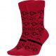 JORDAN LEGACY SOCK GYM RED/BLACK