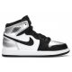 JORDAN 1 HIGH OG (PS) BLACK/BLACK-METALLIC SILVER-WHIT