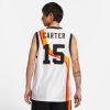 NIKE RAYGUNS VINCE CARTER JERSEY WHITE/UNIVERSITY GOLD/TEAM ORANGE/BLACK