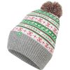 JORDAN CUFFED BEANIE JM HOL WHITE/LUCKY GREEN/UNIVERSITY RED