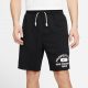 NIKE STANDARD ISSUE FLEECE SHORT BLACK/PALE IVORY