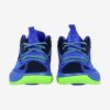 JORDAN ZOOM SEPARATE MIDNIGHT NAVY/ELECTRIC GREEN-RACER BLUE