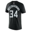 NIKE X NBA SEL2 ESSENTIALS MVP GIANNIS ANTETOKOUNMPO TEE BLACK/ANTETOKOUNMPO G