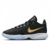 Nike Lebron XX Kids Shoes (GS) BLACK/WHITE/PURE PLATINUM/METALLIC GOLD