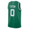 NIKE NBA BOSTON CELTICS JAYSON TATUM BOYS ICON SWINGMAN JERSEY CLOVER L