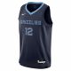 NIKE NBA MEMPHIS GRIZZLIES JA MORANT BOYS ICON SWINGMAN JERSEY COLLEGE NAVY L