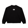 Mitchell & Ness Branded M&N Oversized Crewneck Black L