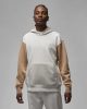 JORDAN ESSENTIALS FLEECE PULLOVER SAIL/HEMP/OATMEAL HEATHER/WHITE M