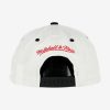 MITCHELL & NESS NBA M&N NBA 93 FINALS BLOCK SNAPBACK  WHITE / BLACK