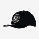 MITCHELL & NESS NBA BROOKLYN NETS TEAM GROUND 2.0 STRETCH SNAPBACK BLACK