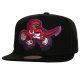 MITCHELL & NESS TORONTO RAPTORS NBA BIG FACE 7.0 SNAPBACK HWC BLACK ONE