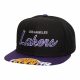 Mitchell & Ness NBA Big Mouth Snapback Los Angeles Lakers Black ONE