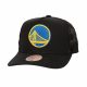 Mitchell & Ness NBA Monogram Trucker Golden State Warriors Black ONE