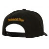 MITCHELL & NESS NBA LOS ANGELES LAKERS TEAM LOGO HC CR SNAPBACK BLACK ONE