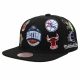 MITCHELL & NESS NBA East ALL OVER CONFERENCE DEADSTOCK HWC BLACK