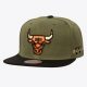 Mitchell & Ness NBA Core Iv Snapback - Chicago Bulls Olive-Black