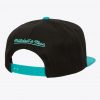 Mitchell & Ness NBA Text Stack 1 Snapback - San Antonio Spurs Black