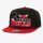 Mitchell & Ness NBA Text Stack 1 Snapback - Chicago Bulls Black ONE