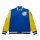 Mitchell & Ness NBA Primetime Heavyweight Satin Jacket Vintage Logo Golden State Warriors Royal L