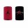 JORDAN JUMPMAN TERRY WRIST BANDS 2 PK GYM RED/BLACK/GYM RED ONE