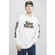 MISTER TEE SPACE JAM TAZ POSE LONGSLEEVE WHITE