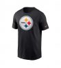 Nike SS Essential Cotton T-Shirt - NFL Pittsburgh Steelers Black 3XL