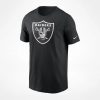 Nike SS Essential Cotton T-Shirt - NFL Las Vegas Raiders Black 3XL