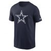 Nike SS Essential Cotton T-Shirt - NFL Dallas Cowboys College Navy 3XL