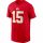 Nike Name and Number T-Shirt - NFL Kansas City Chiefs University Red S